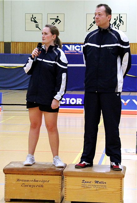 Saisonfinale des Badmintonteams des Sport-Club Itzehoe