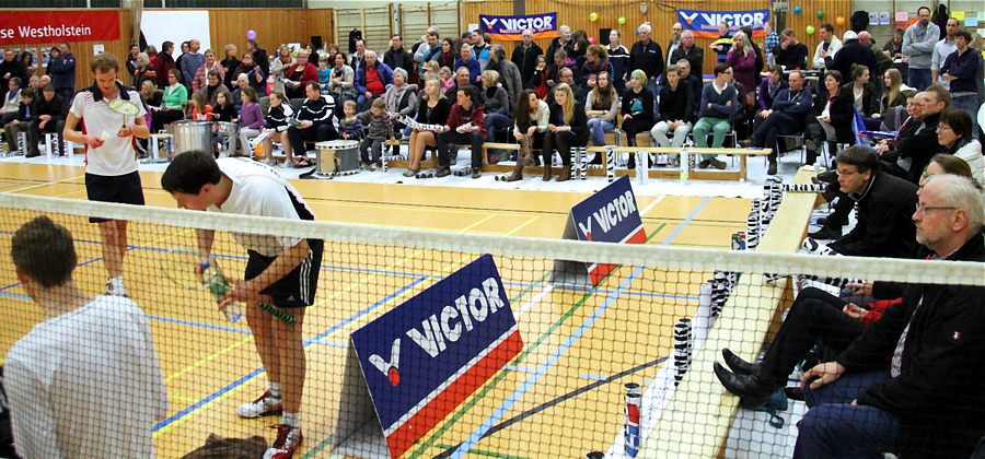 Saisonfinale des Badmintonteams des Sport-Club Itzehoe