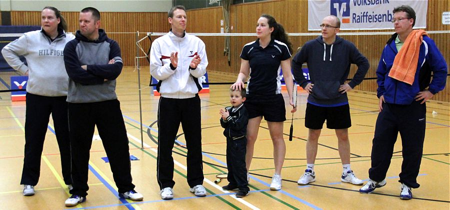 Saisonfinale des Badmintonteams des Sport-Club Itzehoe