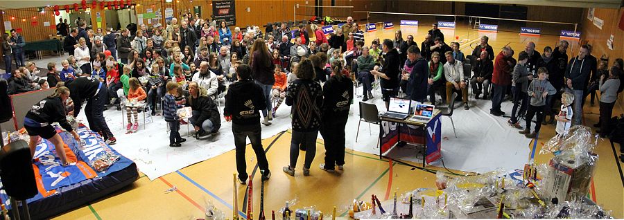 Saisonfinale des Badmintonteams des Sport-Club Itzehoe