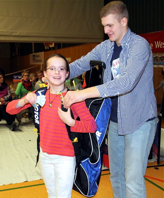 Saisonfinale des Badmintonteams des Sport-Club Itzehoe