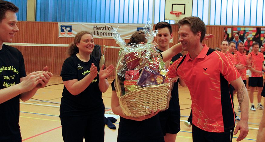 Saisonfinale des Badmintonteams des Sport-Club Itzehoe