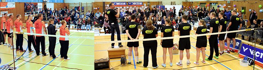 Saisonfinale des Badmintonteams des Sport-Club Itzehoe