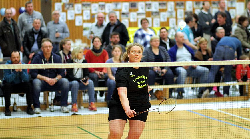 Saisonfinale des Badmintonteams des Sport-Club Itzehoe