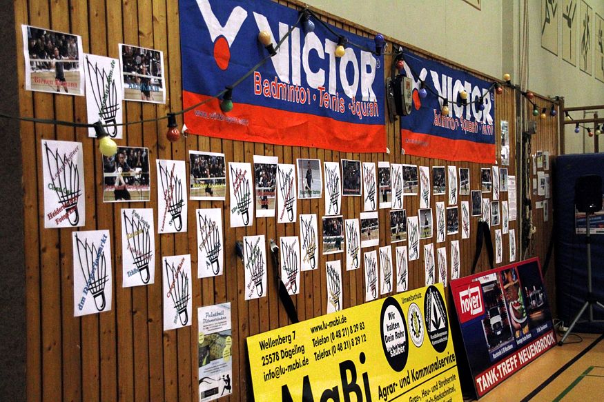 Saisonfinale des Badmintonteams des Sport-Club Itzehoe