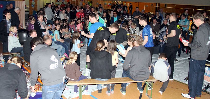 Saisonfinale des Badmintonteams des Sport-Club Itzehoe