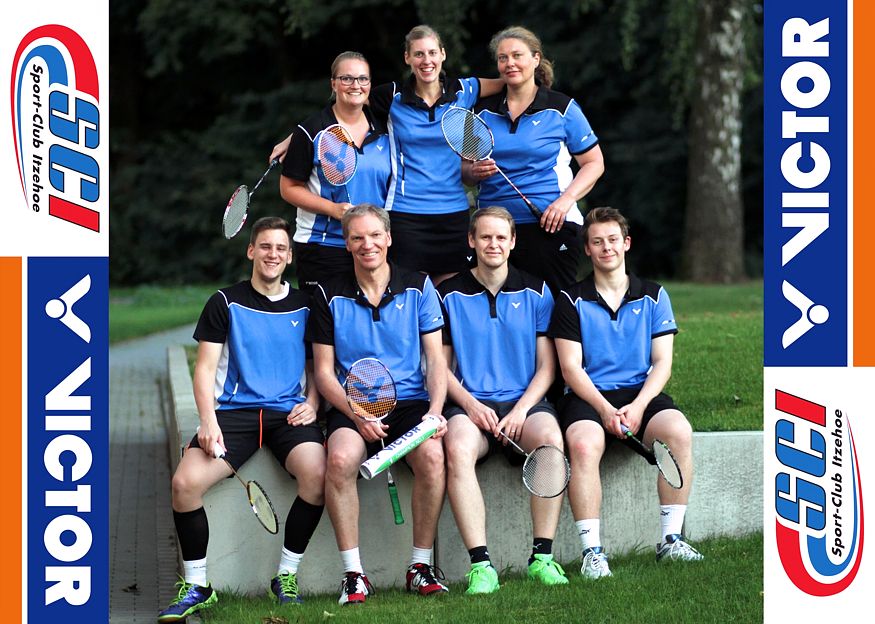 Saisonfinale des Badmintonteams des Sport-Club Itzehoe