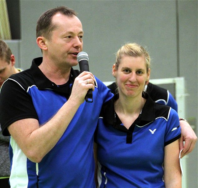 Saisonfinale des Badmintonteams des Sport-Club Itzehoe