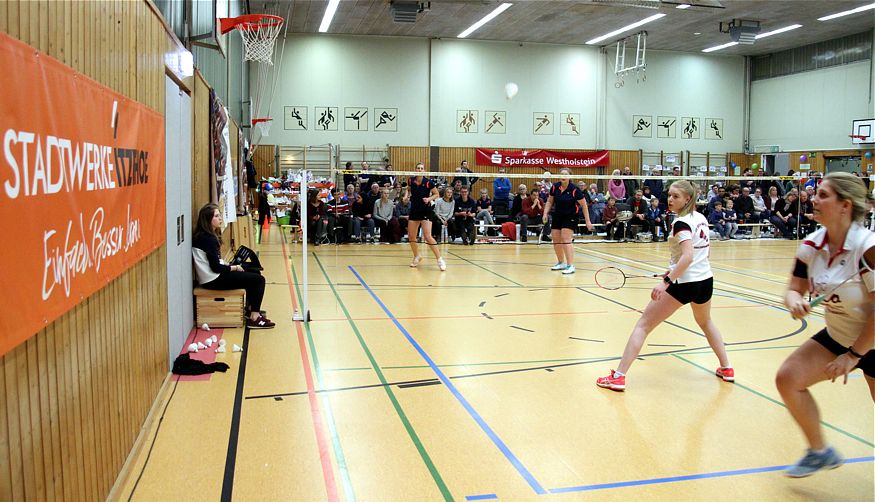 Saisonfinale des Badmintonteams des Sport-Club Itzehoe