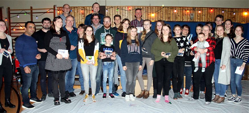 Saisonfinale des Badmintonteams des Sport-Club Itzehoe