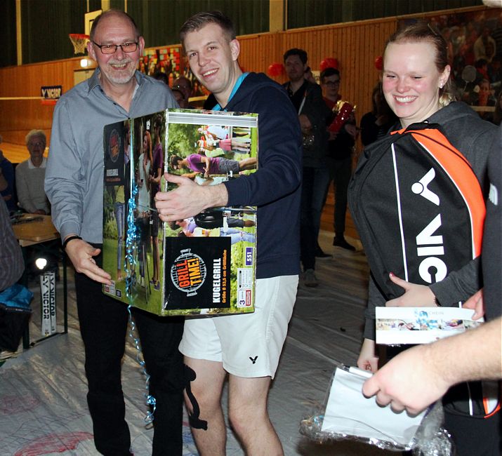 Saisonfinale des Badmintonteams des Sport-Club Itzehoe