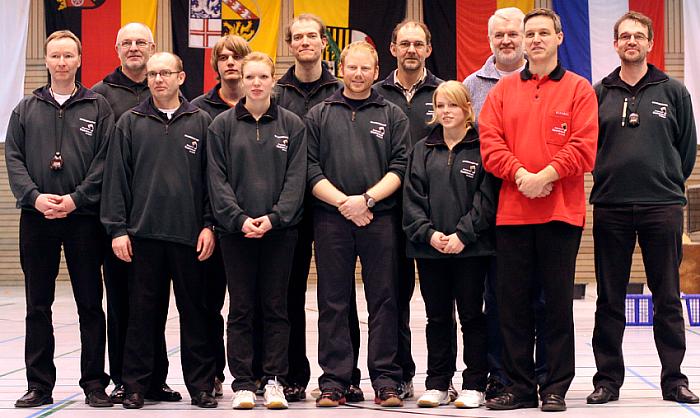 Deutsche Badminton-Jugendmeisterschaften U 15, U 17 und U 19 am 08.02.2009 in Lübeck,  © Foto: Frank Kossiski