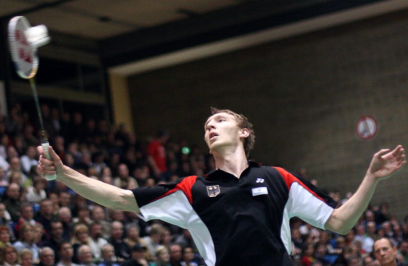 Badminton-Länderspiel Deutschland - Schweden am 09.03.2009 in Braunschweig, © Fotos von Frank Kossiski