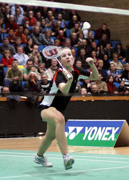 Badminton-Länderspiel Deutschland - Schweden am 09.03.2009 in Braunschweig, © Fotos von Frank Kossiski