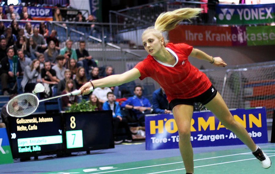 Julia Kunkel, © Badmintonfotos von Frank Kossiski