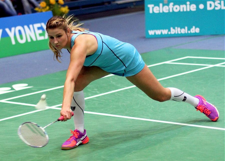 Fabienne Deprez, © Badmintonfotos von Frank Kossiski