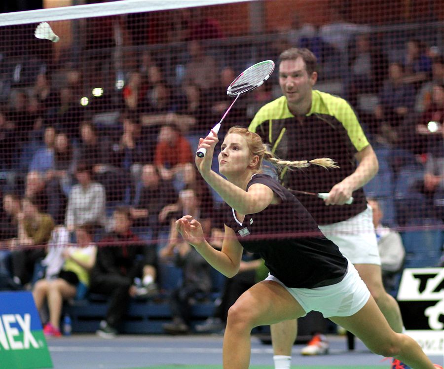 Fabienne Deprez und Björn Joppien, © Badmintonfotos von Frank Kossiski