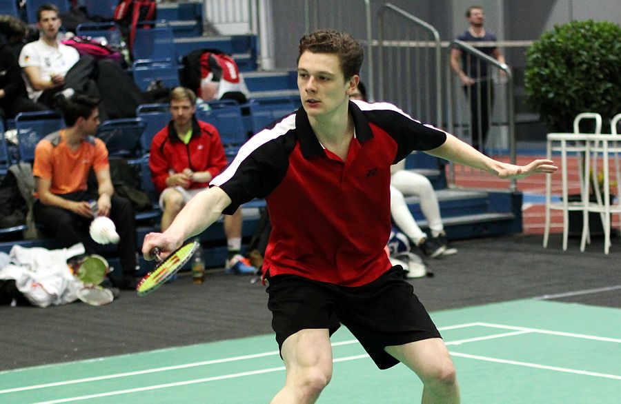 Malte Laibacher, © Badmintonfotos von Frank Kossiski