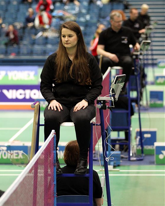 Schiedsrichter, © Badmintonfotos von Frank Kossiski