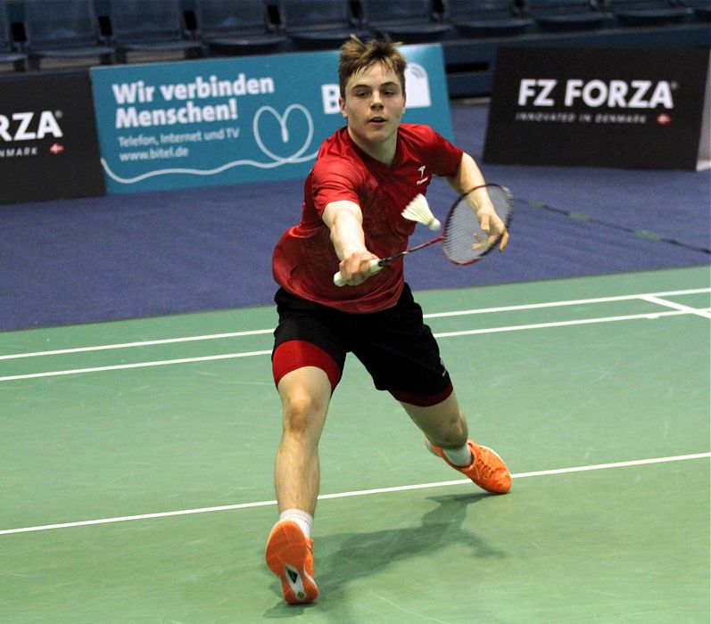 Justin Seibel, © Badmintonfotos von Frank Kossiski