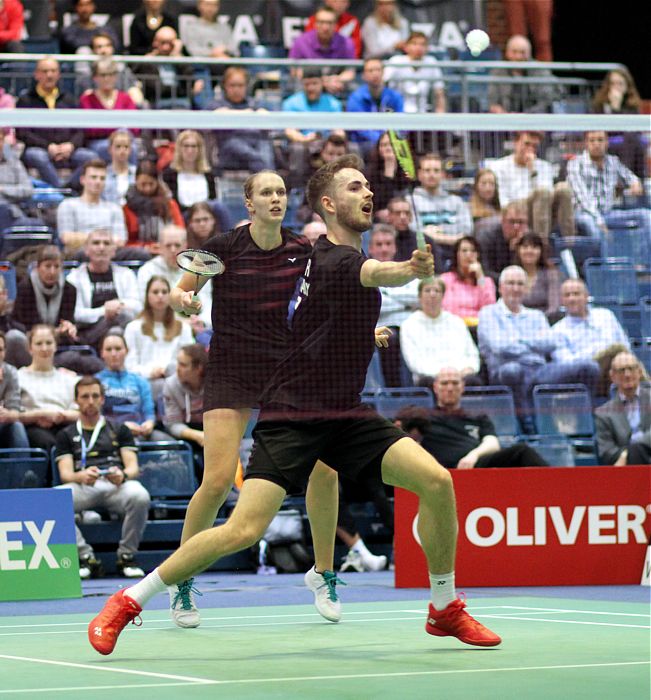 Jan Colin Völker und Linda Efler, © Badmintonfotos von Frank Kossiski