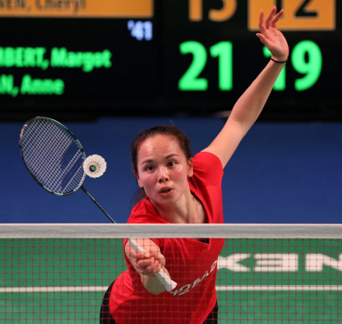 Badminton-European Championships, Saarbrücken, Saarlandhalle, © Badmintonfotos von Frank Kossiski