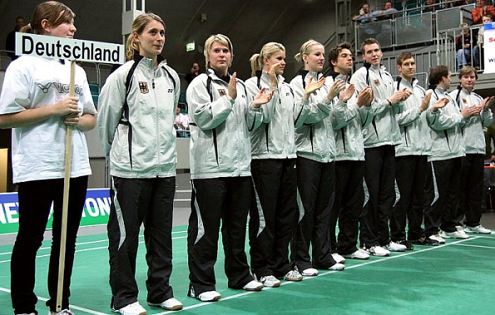 Badminton-Länderspiel Deutschland - Niederlande