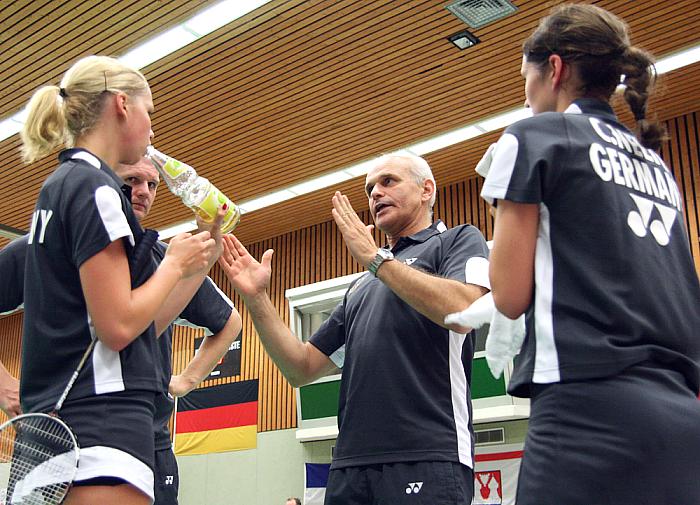 U 19 Badminton-Länderspiel Deutschland - Dänemark in Itzehoe