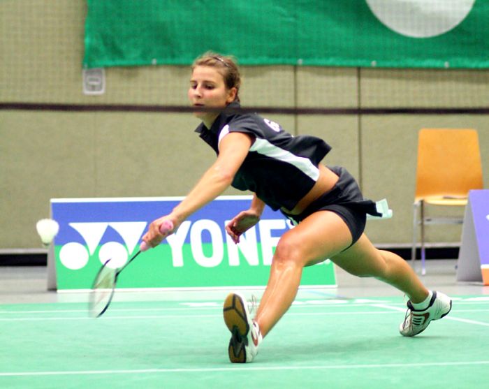 U 19 Badminton-Länderspiel Deutschland - Dänemark in Itzehoe