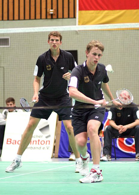 U 19 Badminton-Länderspiel Deutschland - Dänemark in Itzehoe