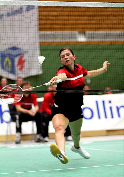 Badminton-Länderspiel U 19 Deutschland - Dnemark am 19.08.2010 in Moringen, © Fotos von Frank Kossiski, © Fotos von Frank Kossiski