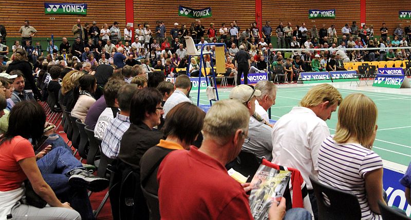 Badminton-Länderspiel U 19 Deutschland - Dnemark am 19.08.2010 in Moringen, © Fotos von Frank Kossiski, © Fotos von Frank Kossiski