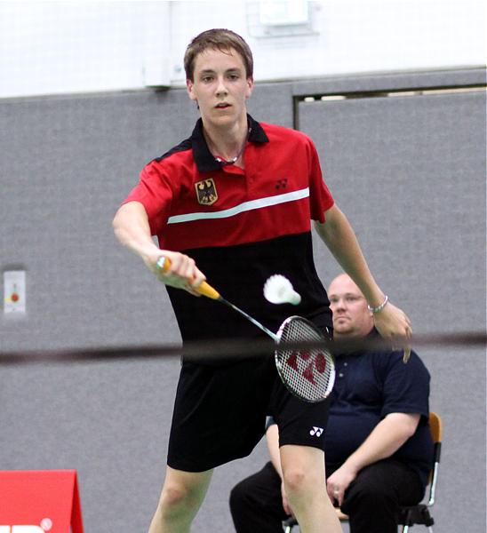 Badminton-Länderspiel U 19 Deutschland - Dnemark am 25.08.2011 in Vechta, © Fotos von Frank Kossiski