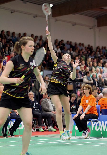 Linda Efler und Isabel Herttrich, © Badmintonfotos von Frank Kossiski