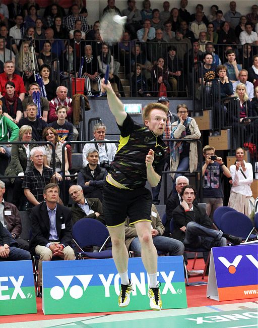 Fabian Holzer, © Badmintonfotos von Frank Kossiski