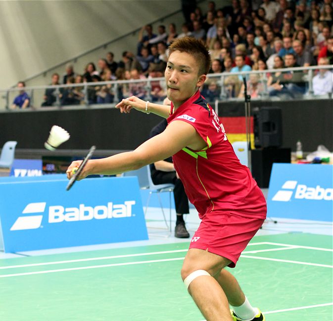 Momota Kento, © Badmintonfotos von Frank Kossiski