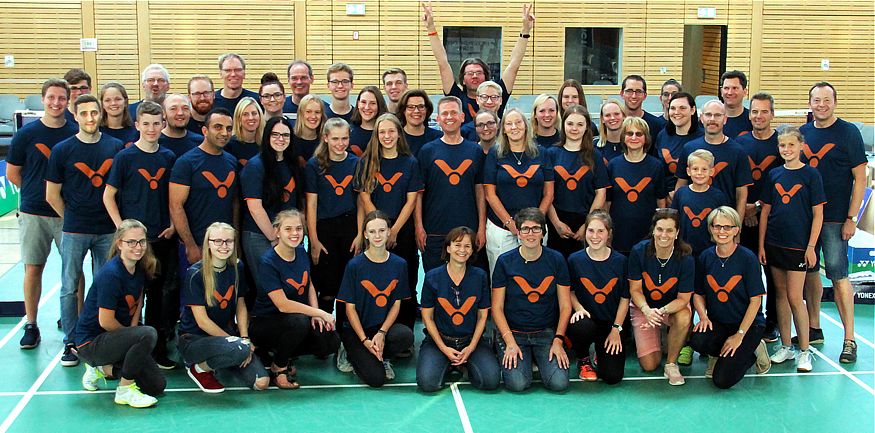 Badminton-Länderspiel Deutschland - Niederlande in Brokdorf, ausgerichtet durch den Sport-Club Itzehoe