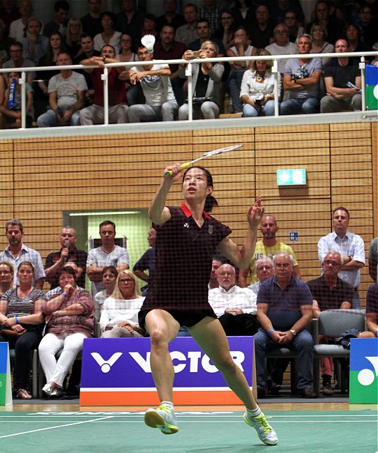 Badminton-Länderspiel Deutschland - Niederlande in Brokdorf, ausgerichtet durch den Sport-Club Itzehoe