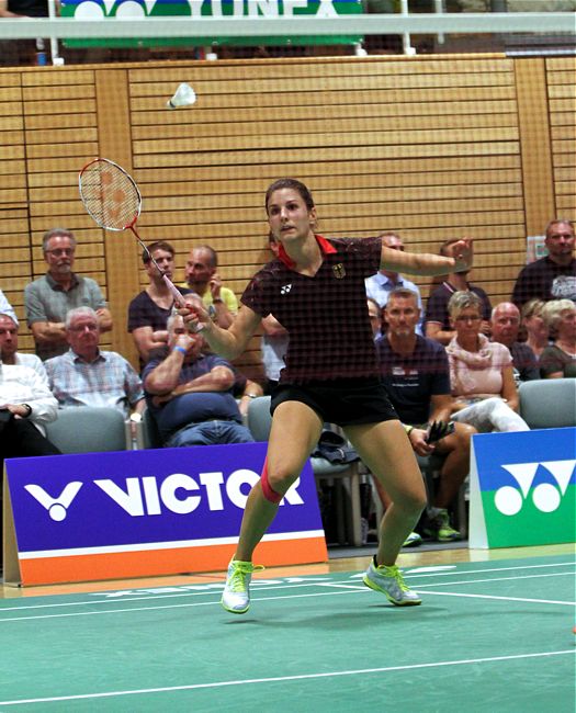 Badminton-Länderspiel Deutschland - Niederlande in Brokdorf, ausgerichtet durch den Sport-Club Itzehoe