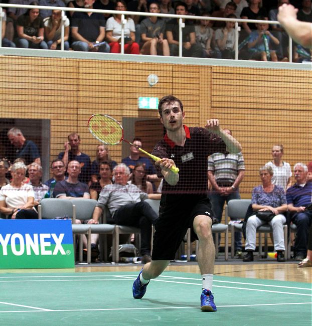 Badminton-Länderspiel Deutschland - Niederlande in Brokdorf, ausgerichtet durch den Sport-Club Itzehoe