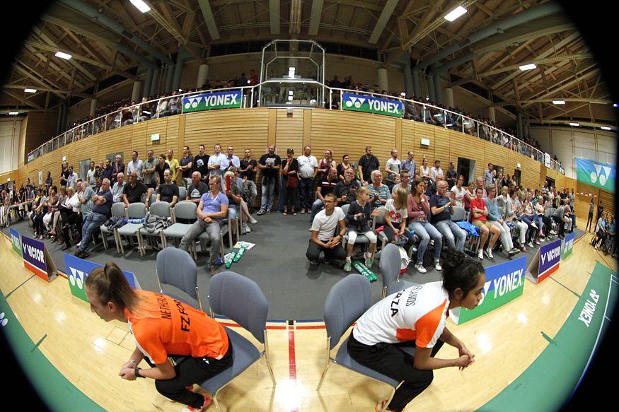 Badminton-Länderspiel Deutschland - Niederlande in Brokdorf, ausgerichtet durch den Sport-Club Itzehoe