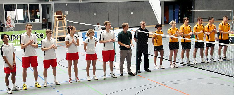 Badminton-2. Bundesliga am 25.09.2011 in Neumnster, BW Wittorf - TSV Trittau © Fotos von Frank Kossiski