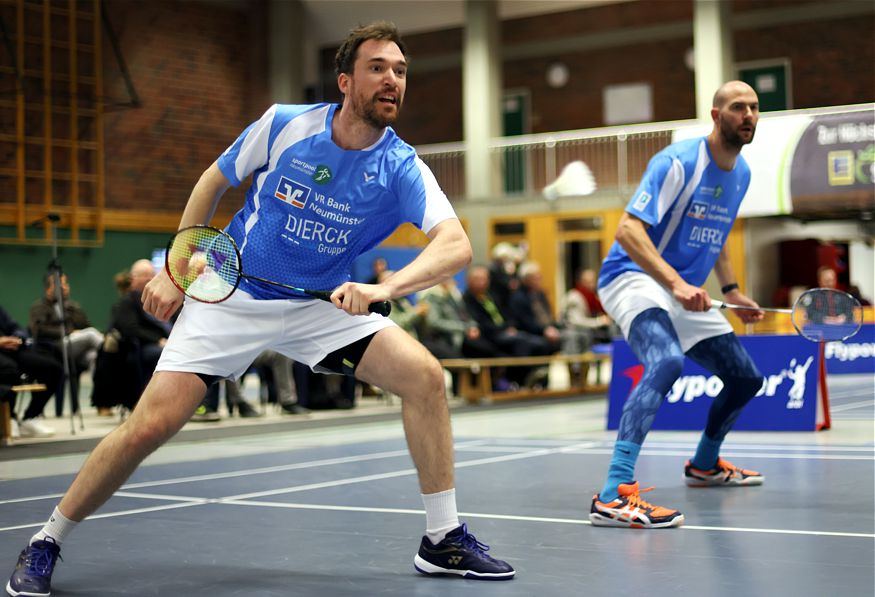 Sebastian Schöttler und und Niclas Nøhr, © Badmintonfotos von Frank Kossiski