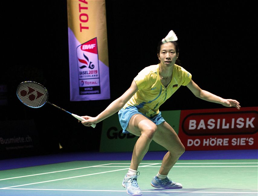 Badminton-Weltmeisterschaften vom 19.08.2019 bis 25.08.2019 in Basel, St. Jakobshalle, © Badmintonfotos von Frank Kossiski