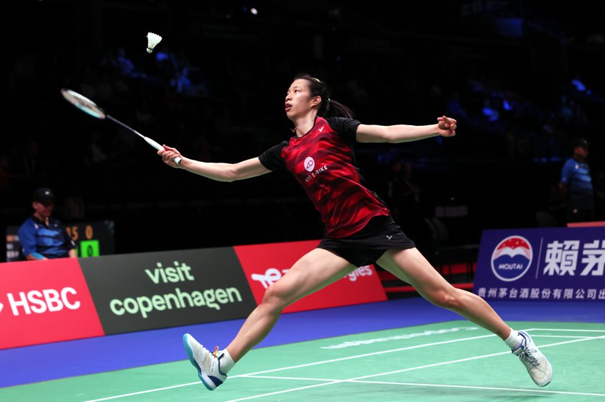 Badminton: TotalEnergies BWF World Championships 2023 August 21-27, Copenhagen, Royal Arena, Denmark, © Badmintonphotos von Frank Kossiski