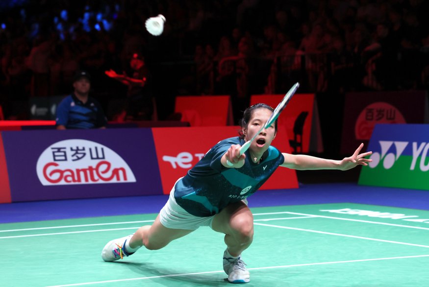 Badminton: TotalEnergies BWF World Championships 2023 August 21-27, Copenhagen, Royal Arena, Denmark, © Badmintonphotos von Frank Kossiski