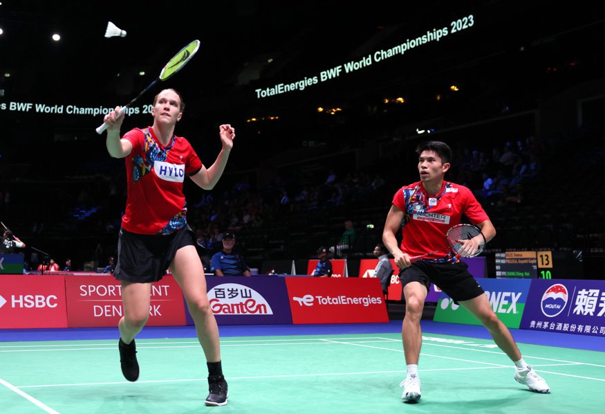 Badminton: TotalEnergies BWF World Championships 2023 August 21-27, Copenhagen, Royal Arena, Denmark, © Badmintonphotos von Frank Kossiski