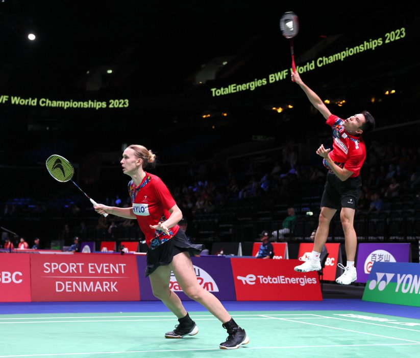 Badminton: TotalEnergies BWF World Championships 2023 August 21-27, Copenhagen, Royal Arena, Denmark, © Badmintonphotos von Frank Kossiski