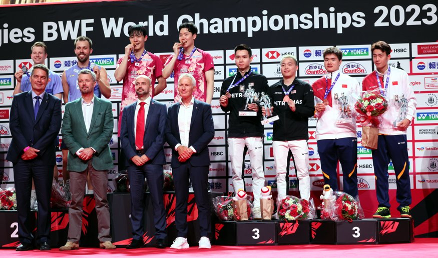 Badminton: TotalEnergies BWF World Championships 2023 August 21-27, Copenhagen, Royal Arena, Denmark, © Badmintonphotos von Frank Kossiski