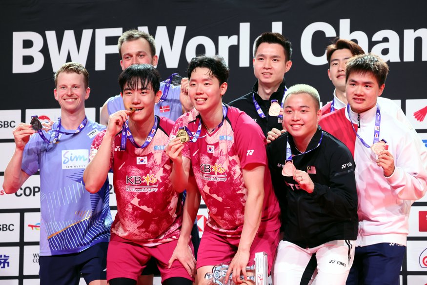 Badminton: TotalEnergies BWF World Championships 2023 August 21-27, Copenhagen, Royal Arena, Denmark, © Badmintonphotos von Frank Kossiski